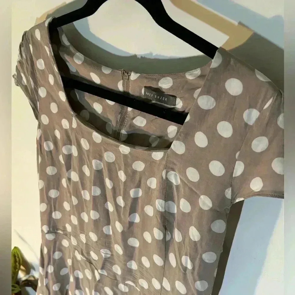 SUZY SHIER polka dot dress - Picture 2 of 4